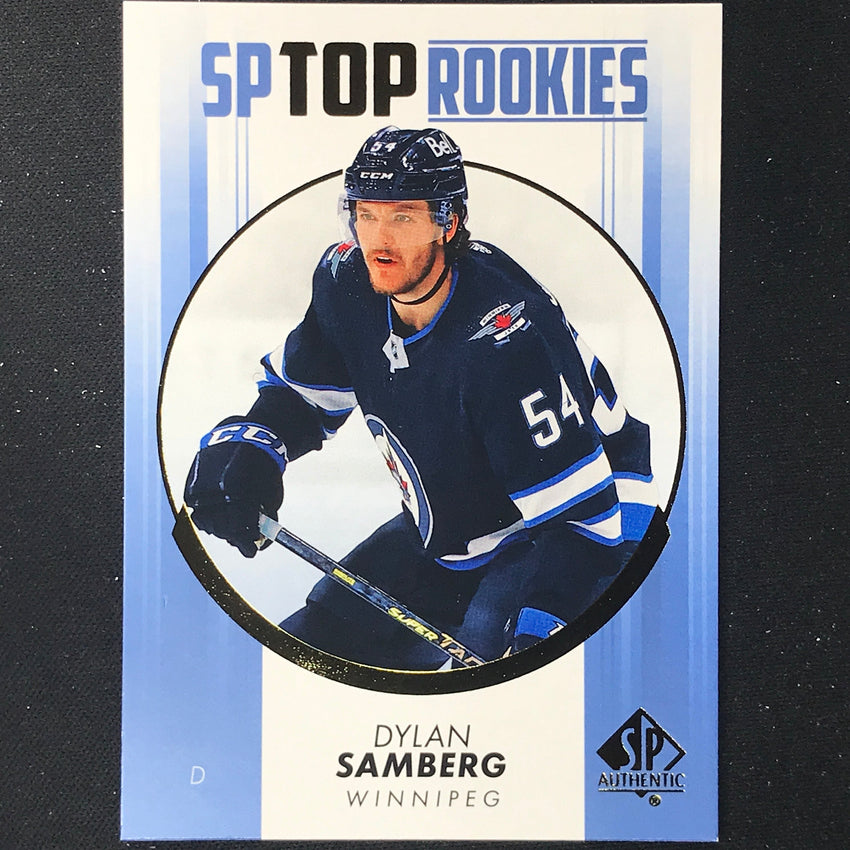 2022-23 SP Authentic NHL DYLAN SAMBERG Top Rookies Blue #36