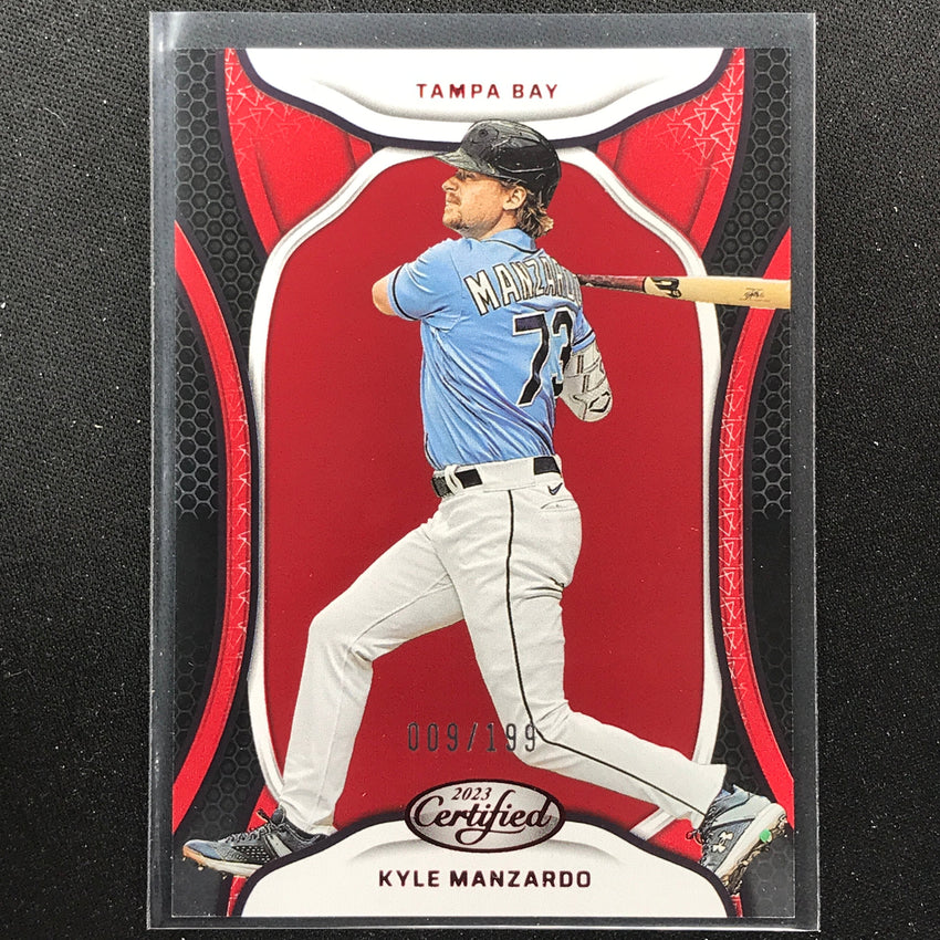 2023 Chronicles MLB KYLE MANZARDO Certified Red 9/199 #37