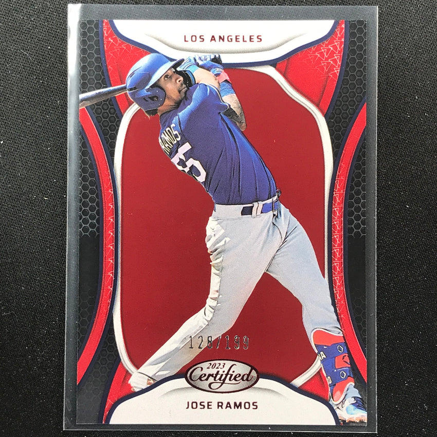 2023 Chronicles MLB JOSE RAMOS Certified Red 128/199 #41