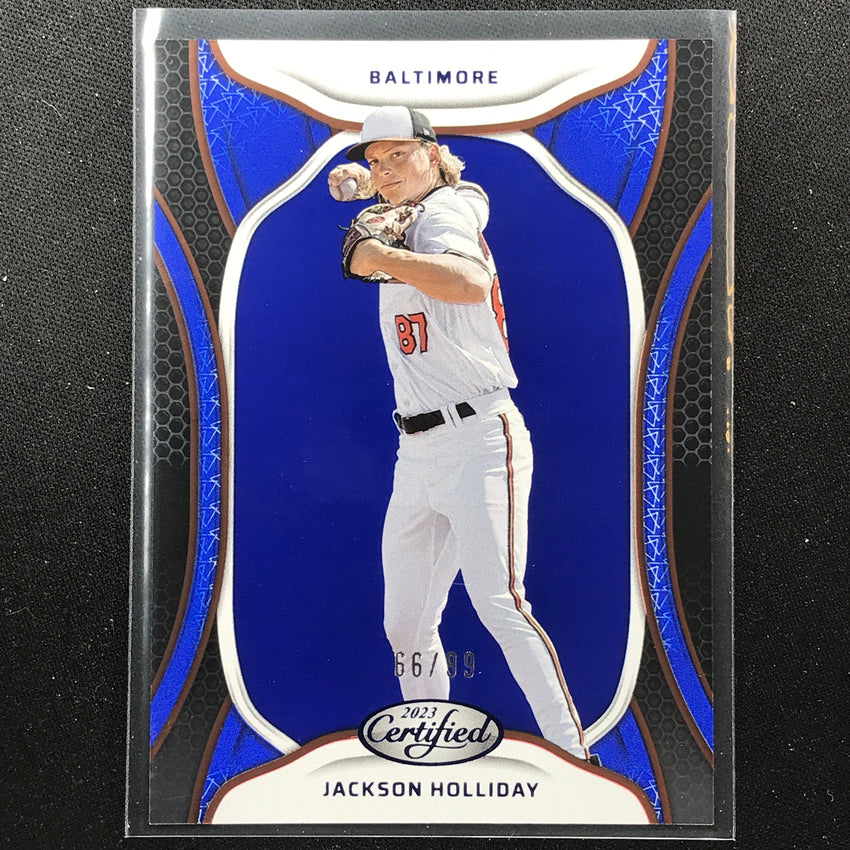 2023 Chronicles Mlb Jackson Holliday Certified Blue 66/99