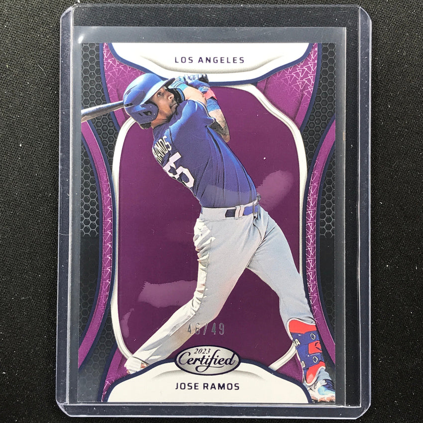 2023 Chronicles Mlb Jose Ramos Certified Purple 46/49