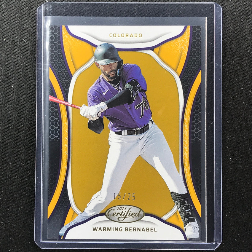 2023 Chronicles Mlb Warming Bernabel Certified Gold 15/25