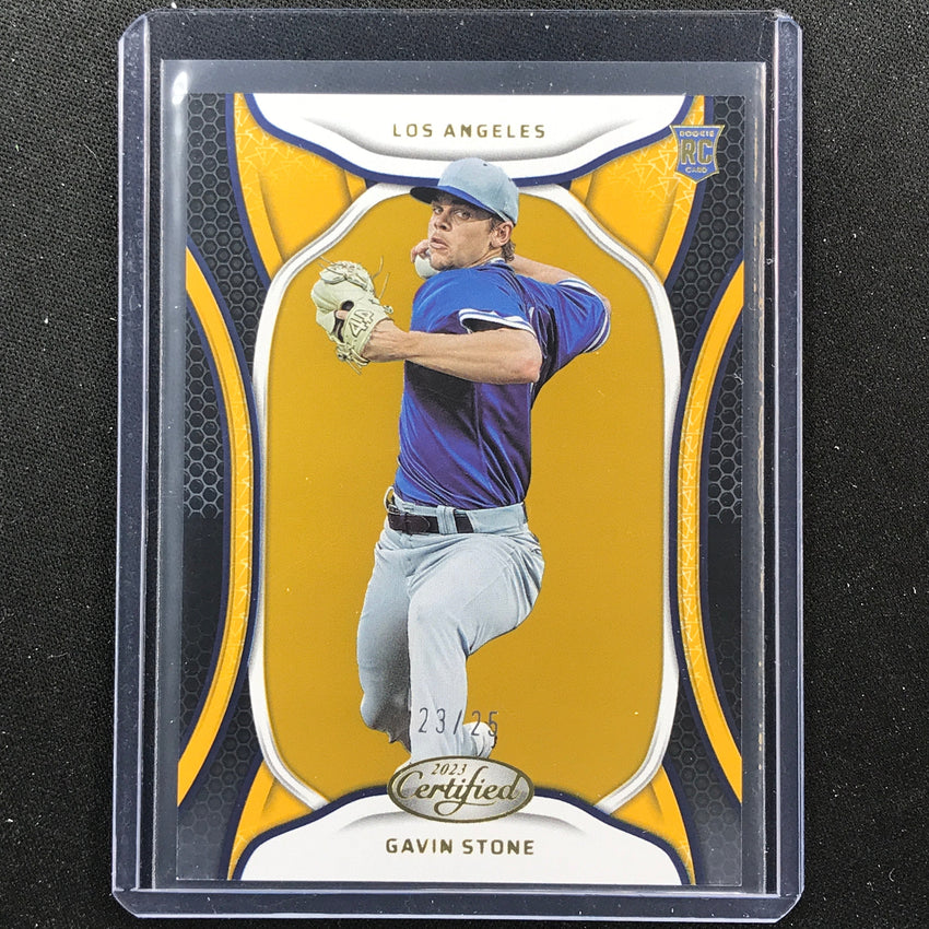 2023 Chronicles Mlb Gavin Stone Certified Rookie Gold 23/25