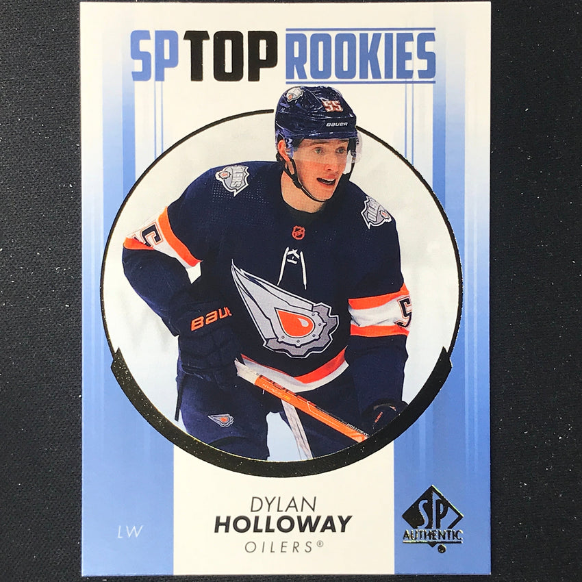 2022-23 SP Authentic NHL DYLAN HOLLOWAY Top Rookies Blue #38