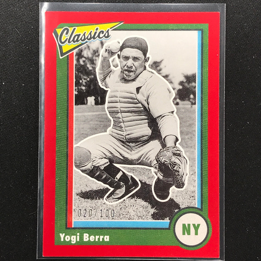 2023 Chronicles Mlb Yogi Berra Classics Red 20/100