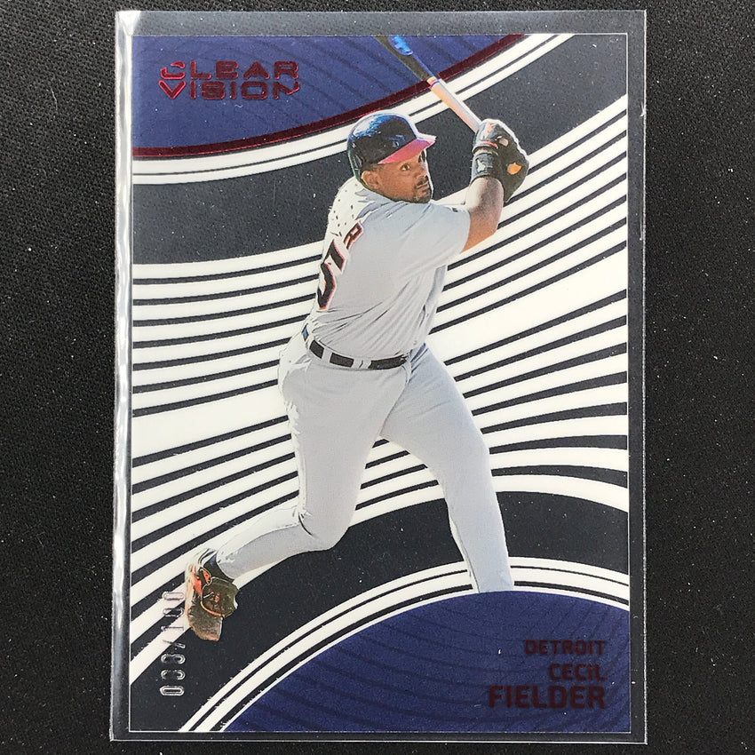 2023 Chronicles Mlb Cecil Fielder Clear Vision Red 88/100