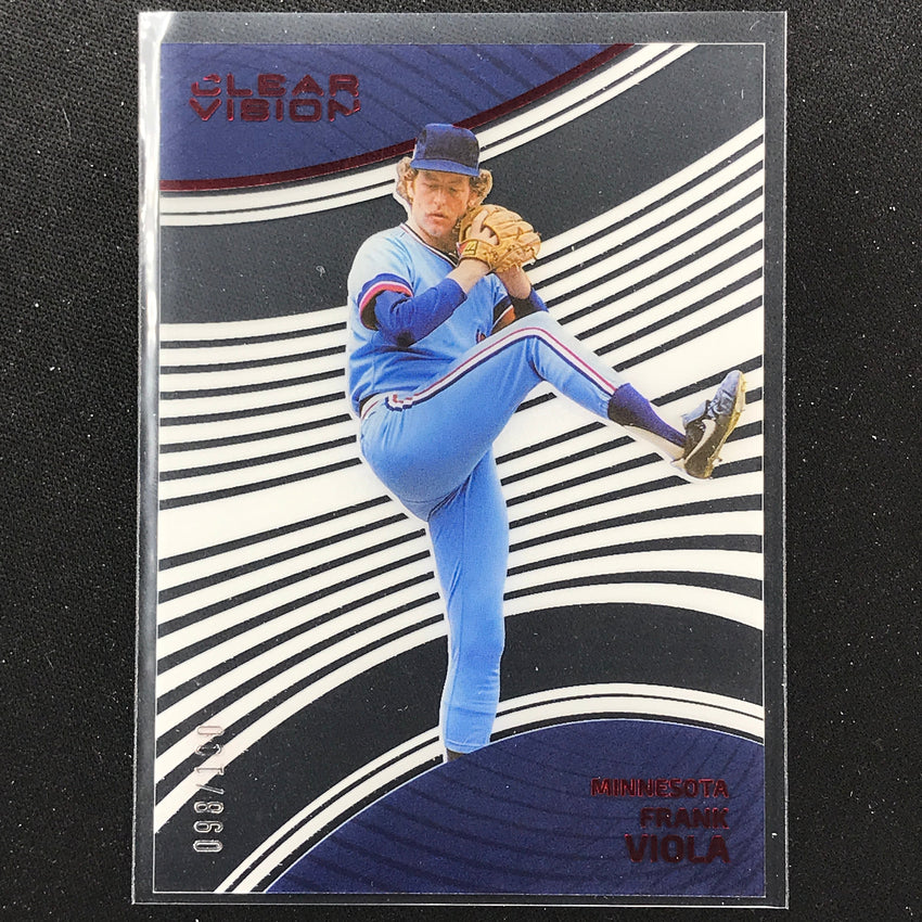 2023 Chronicles Mlb Frank Viola Clear Vision Red 98/100