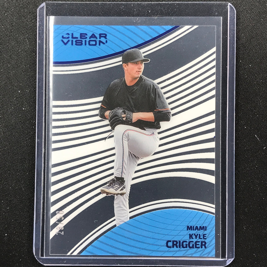 2023 Chronicles Mlb Kyle Crigger Clear Vision Blue 28/50