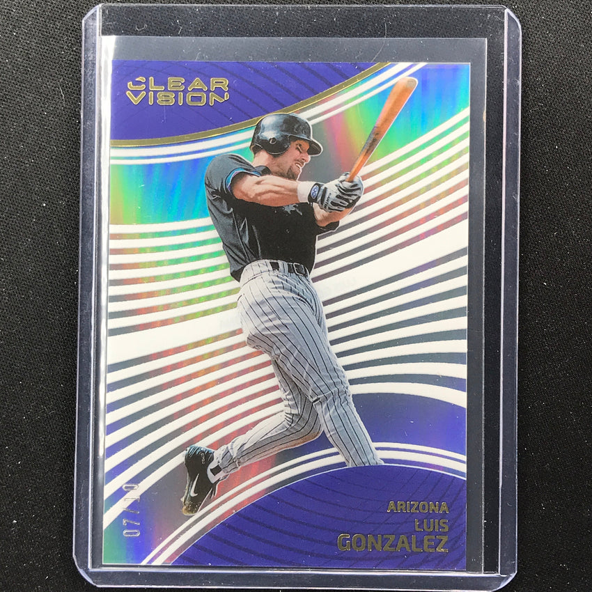2023 Chronicles Mlb Luis Gonzalez Clear Vision Gold 7/10