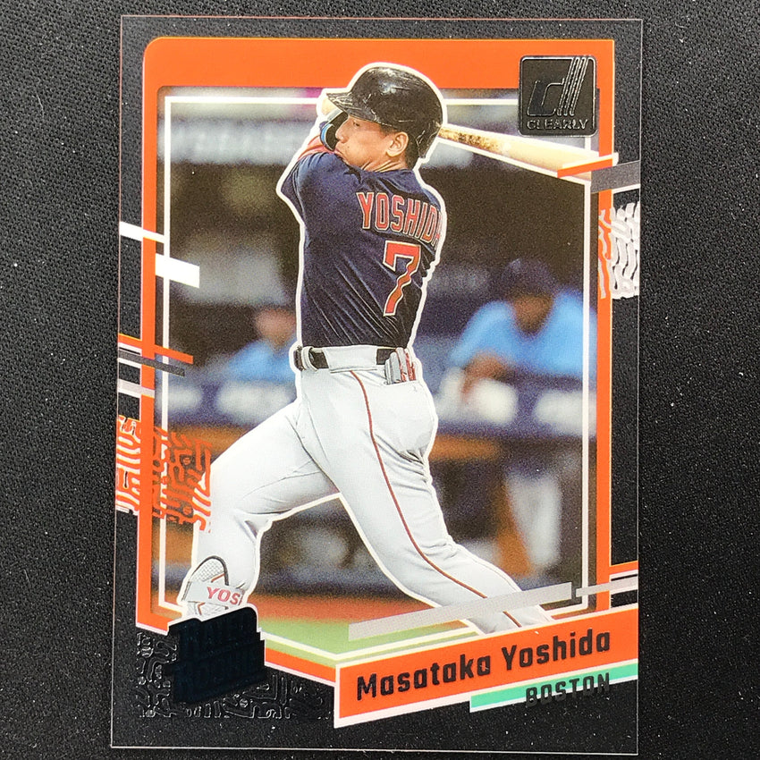 2023 Chronicles Mlb Masataka Yoshida Clearly Donruss Rated Rookie Base No 8
