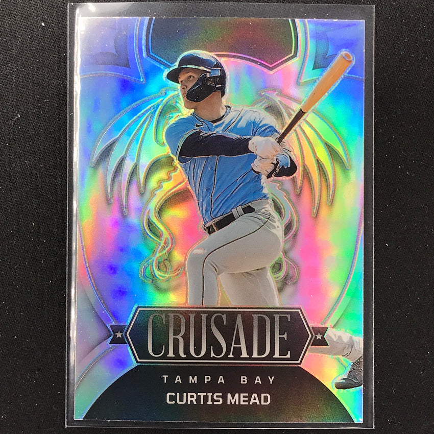 2023 Chronicles Mlb Curtis Mead Crusade Silver Prizm No 5