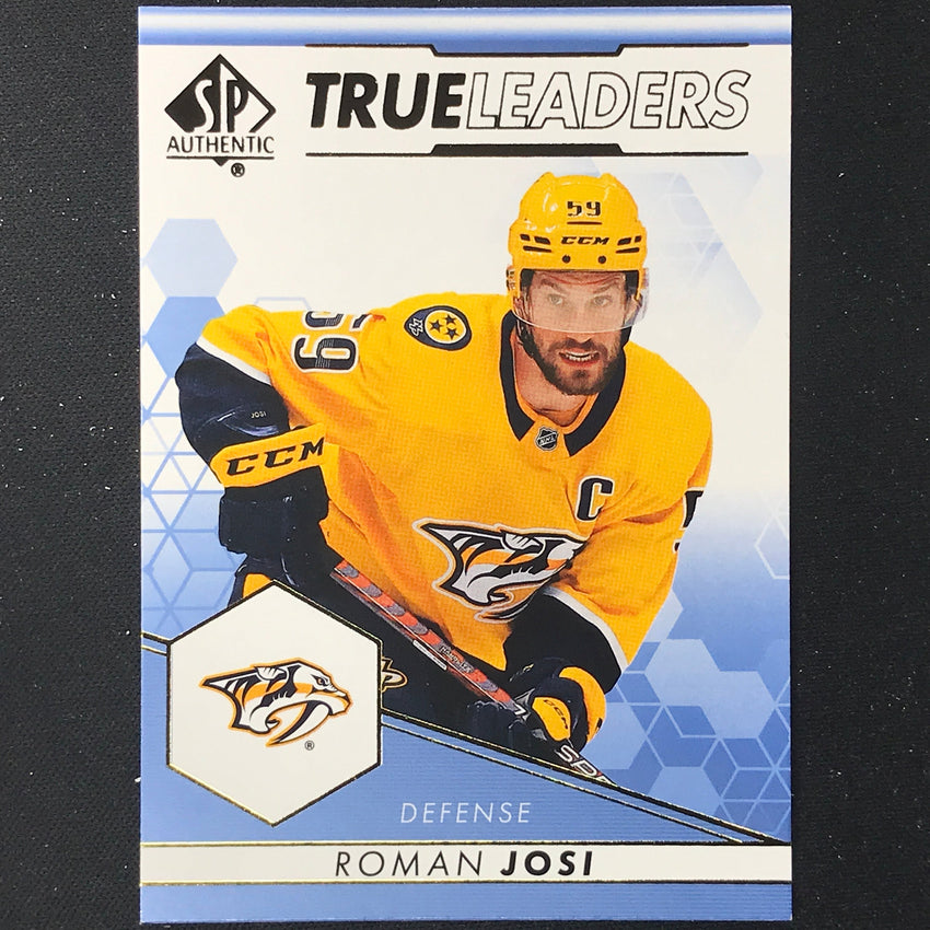 2022-23 SP Authentic NHL ROMAN JOSI True Leaders Blue #6