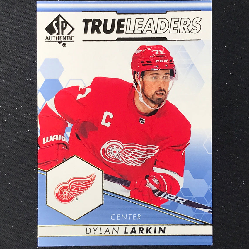 2022-23 SP Authentic NHL DYLAN LARKIN True Leaders Blue #12