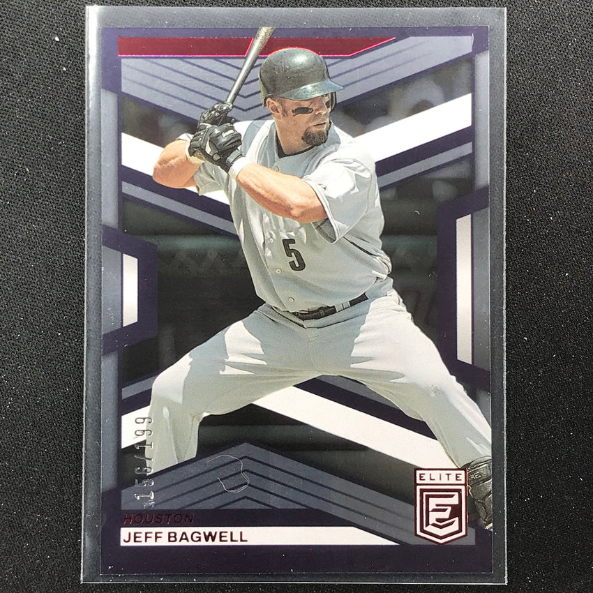 2023 Chronicles MLB JEFF BAGWELL Elite Red 156/199 #49