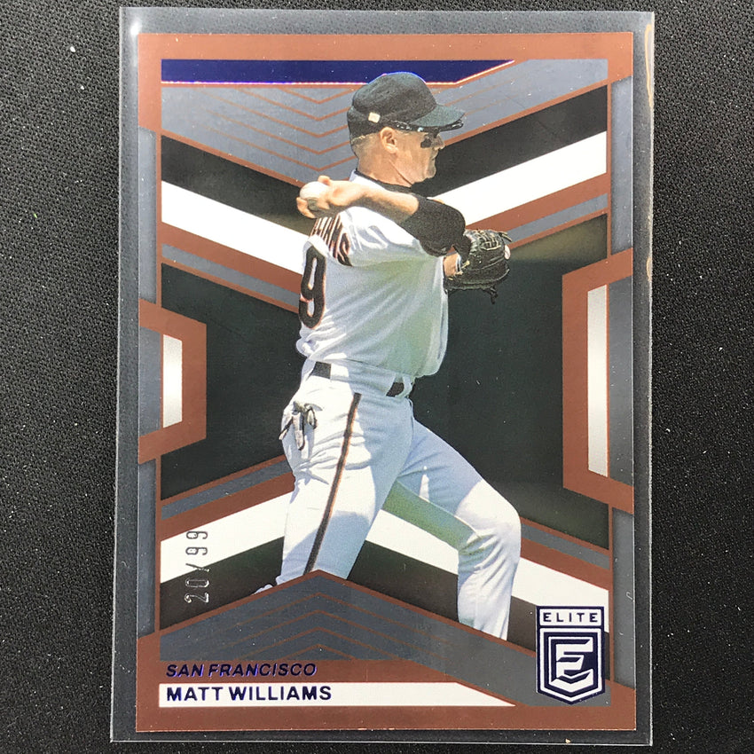 2023 Chronicles Mlb Matt Williams Elite Blue 20/99
