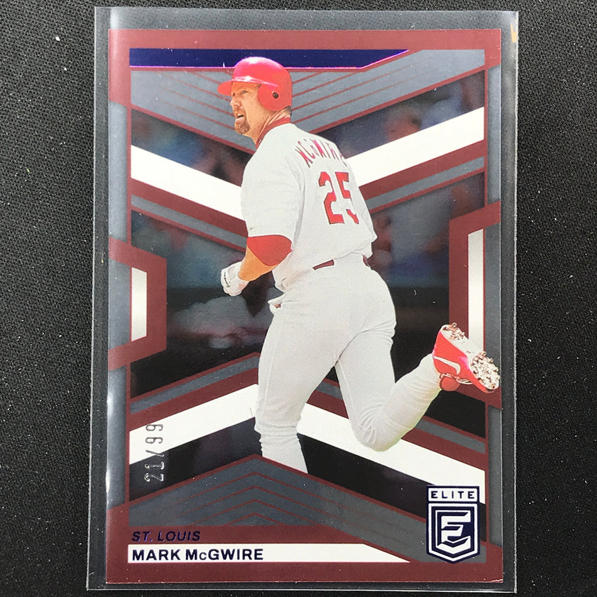 2023 Chronicles Mlb Mark Mcgwire Elite Blue 21/99