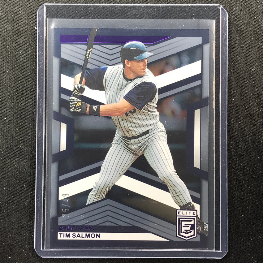 2023 Chronicles Mlb Tim Salmon Elite Purple 25/49