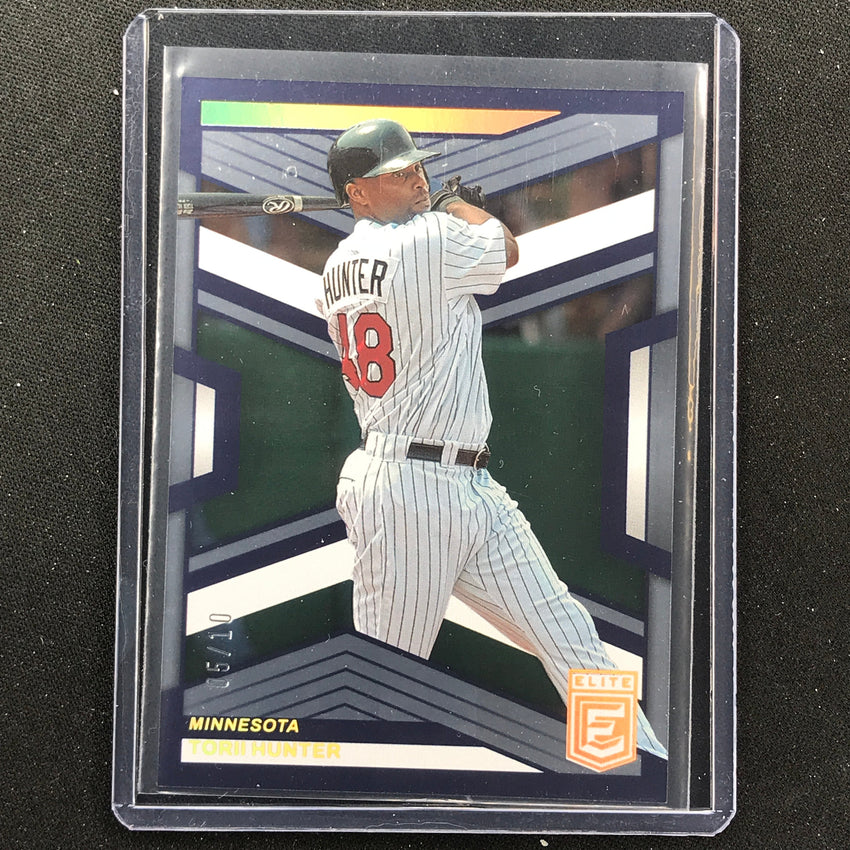 2023 Chronicles Mlb Torii Hunter Elite Holo Gold 5/10