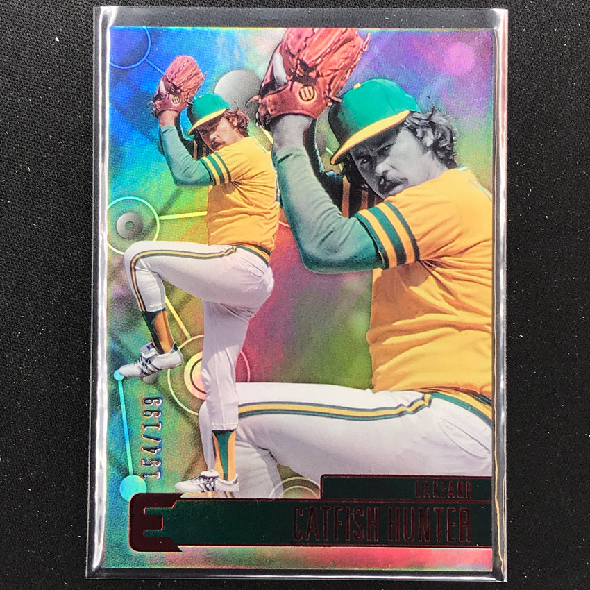 2023 Chronicles Mlb Catfish Hunter Essentials Red 154/199