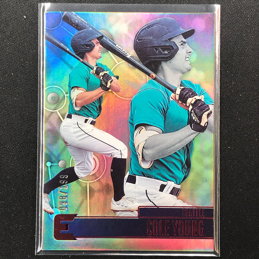 2023 Chronicles Mlb Cole Young Essentials Red 98/199