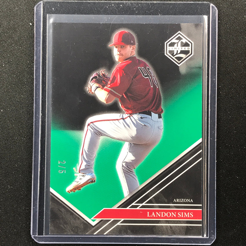 2023 Chronicles Mlb Landon Sims Limited Green 2/5