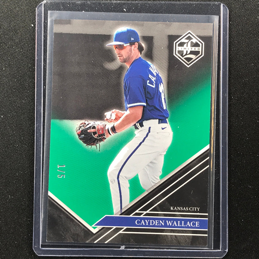 2023 Chronicles Mlb Cayden Wallace Limited Green 1/5
