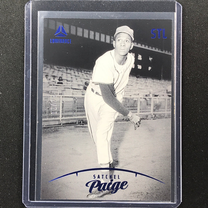 2023 Chronicles Mlb Satchel Paige Luminance Blue 12/25