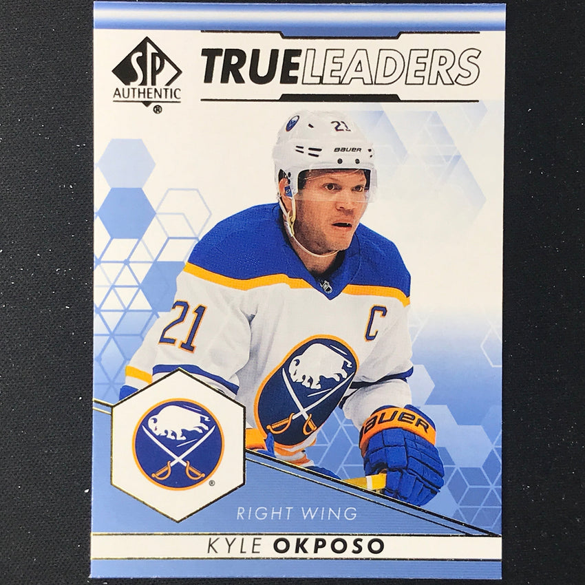 2022-23 SP Authentic NHL KYLE OKPOSO True Leaders Blue #25