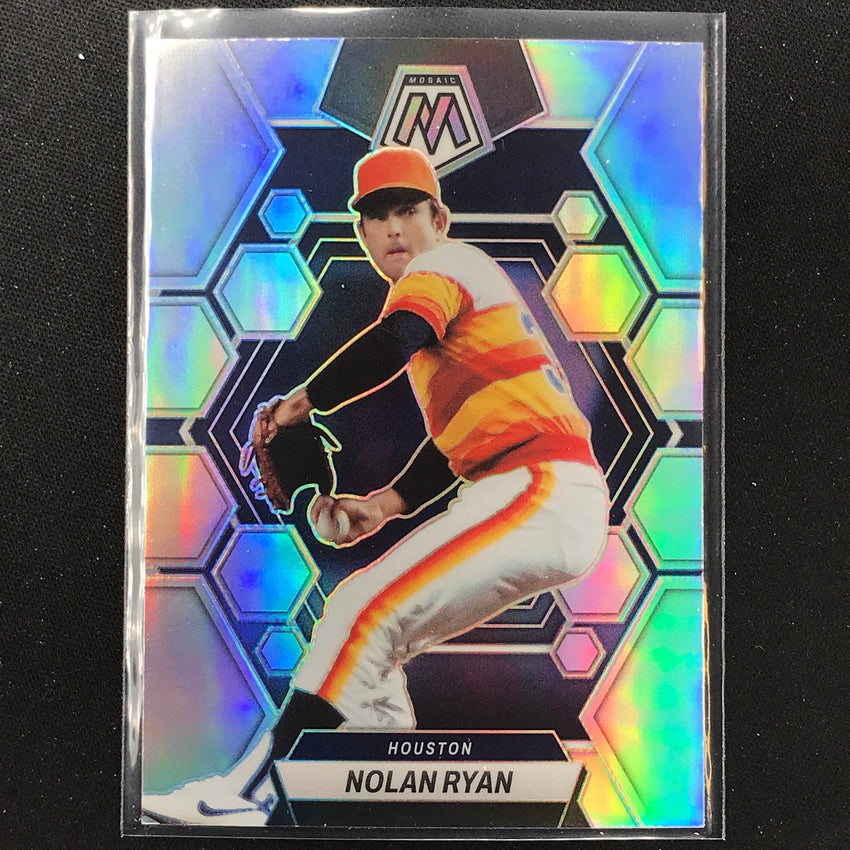 2023 Chronicles Mlb Nolan Ryan Mosaic Silver Prizm No 2