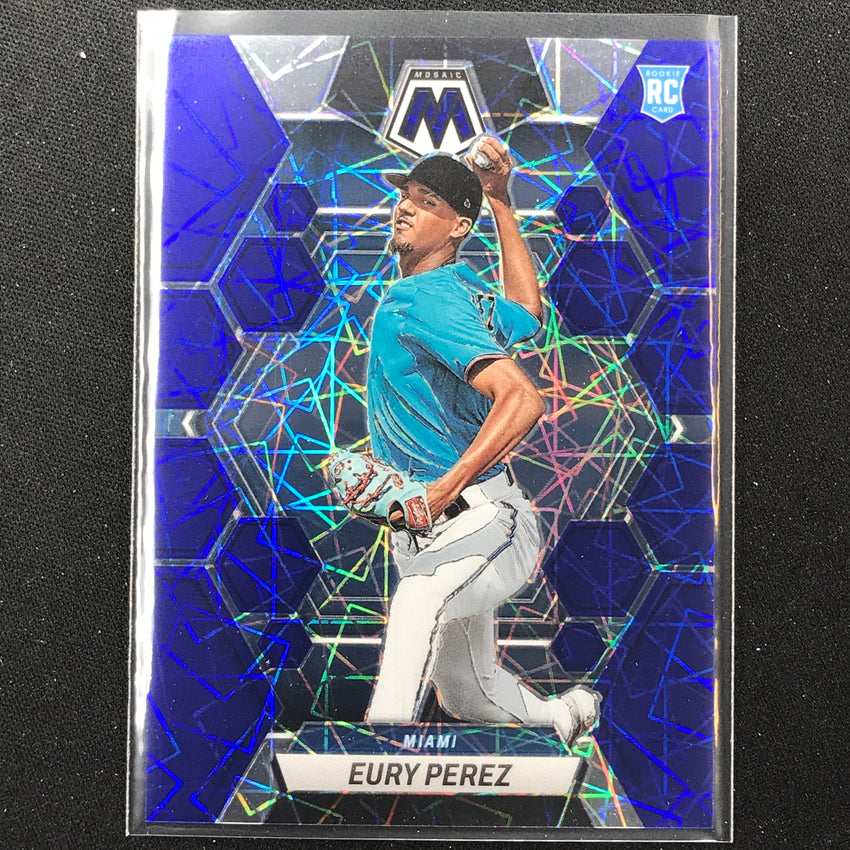 2023 Chronicles Mlb Eury Perez Mosaic Rookie Blue Velocity 51/99