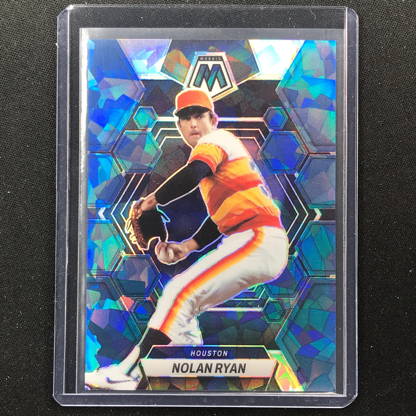 2023 Chronicles Mlb Nolan Ryan Mosaic Navy Blue Cracked Ice 20/25