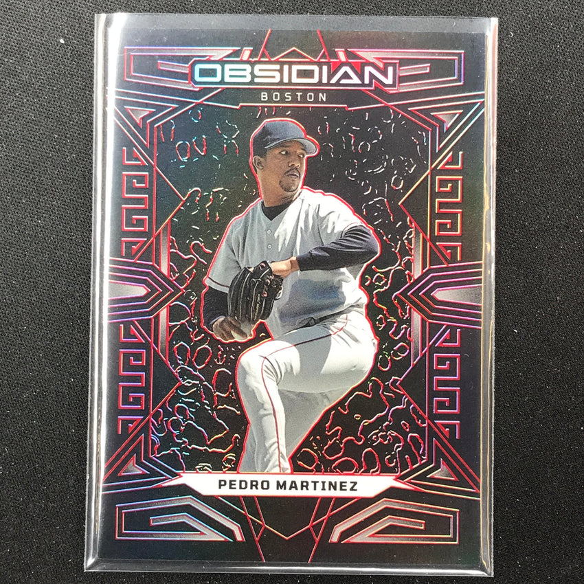 2023 Chronicles MLB PEDRO MARTINEZ Obsidian Electric Etch Red #21