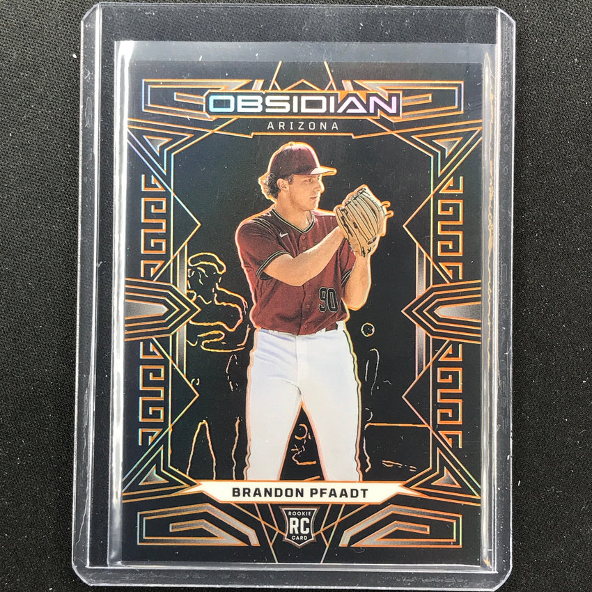 2023 Chronicles Mlb Brandon Pfaadt Obsidian Rookie Orange 48/75