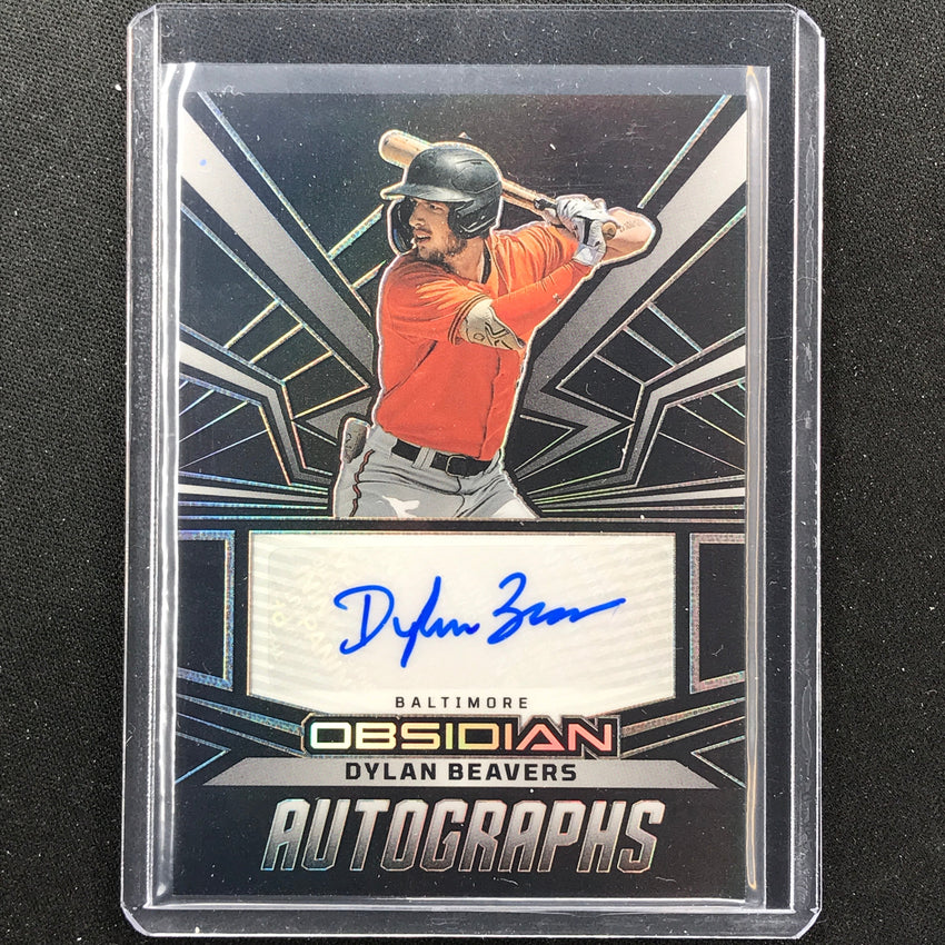 2023 Chronicles MLB DYLAN BEAVERS Obsidian Auto Base #DB