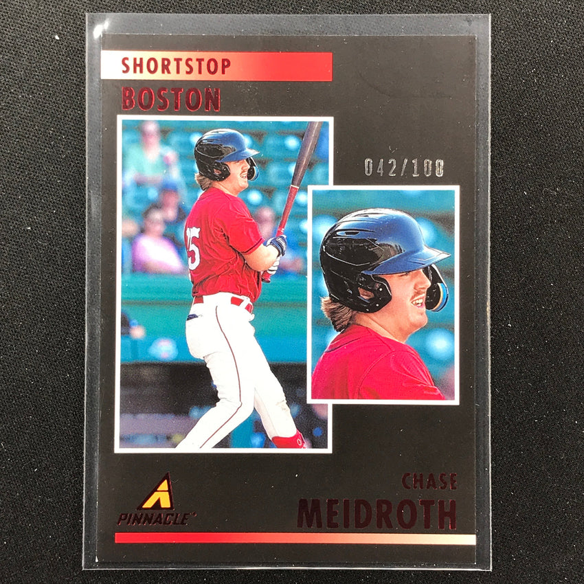 2023 Chronicles Mlb Chase Meidroth Pinnacle Red 42/100