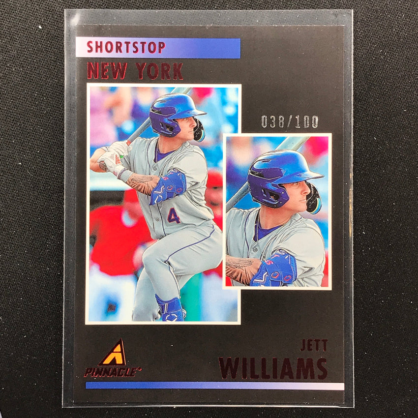 2023 Chronicles Mlb Jett Williams Pinnacle Red 38/100