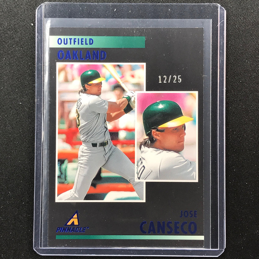 2023 Chronicles Mlb Jose Canseco Pinnacle Blue 12/25