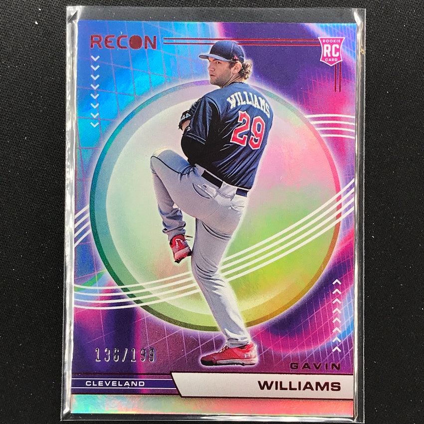 2023 Chronicles Mlb Gavin Williams Recon Rookie Red 136/199