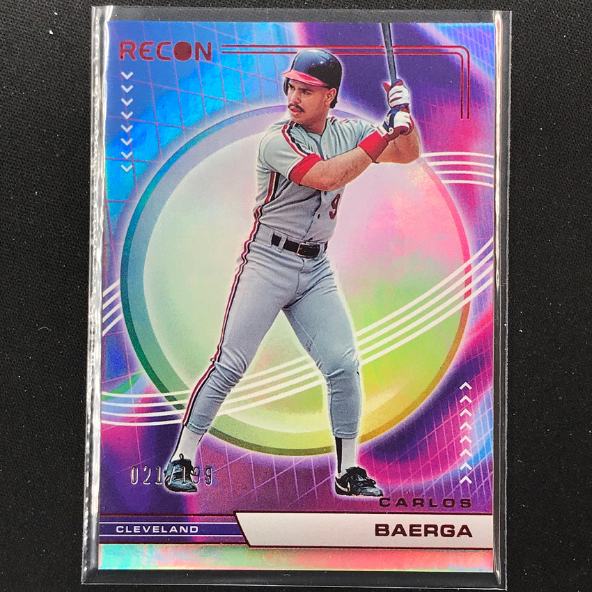 2023 Chronicles Mlb Carlos Baerga Recon Red 21/199