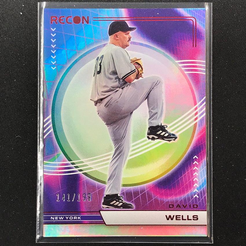2023 Chronicles Mlb David Wells Recon Red 141/199