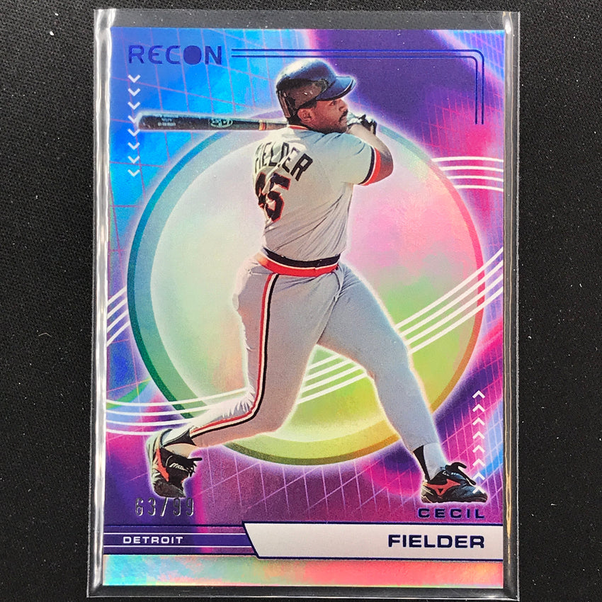 2023 Chronicles Mlb Cecil Fielder Recon Blue 63/99