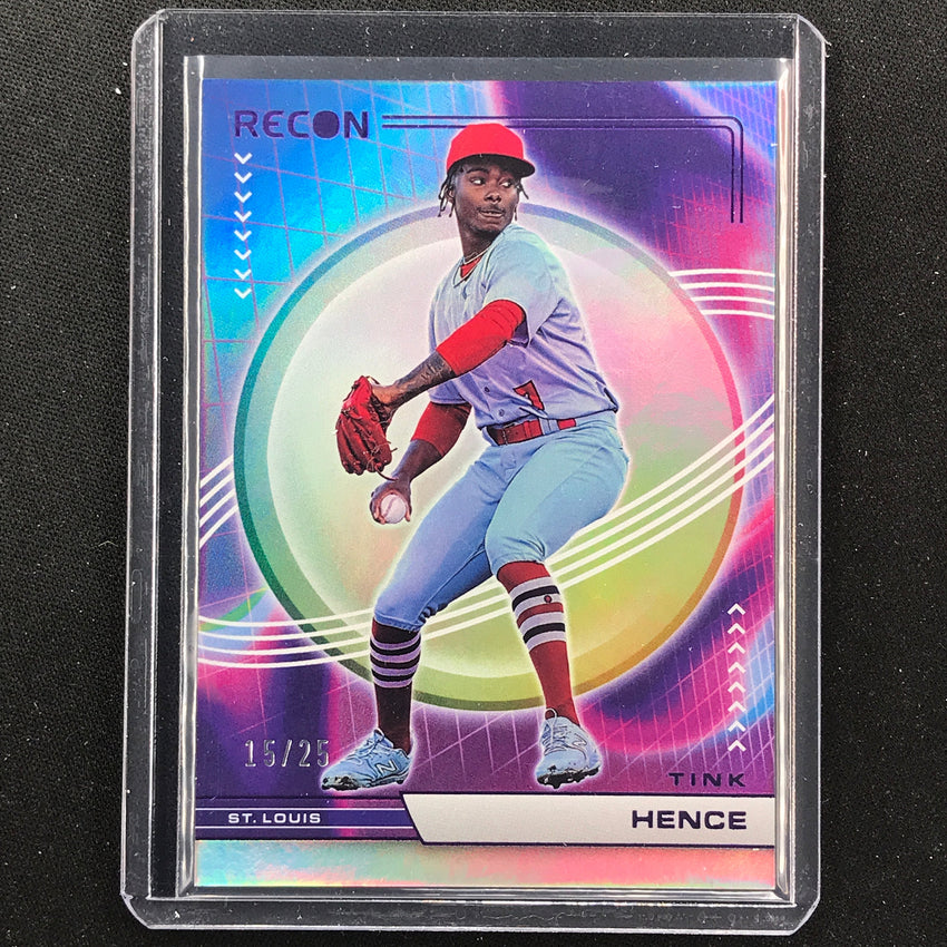 2023 Chronicles Mlb Tink Hence Recon Purple 15/25