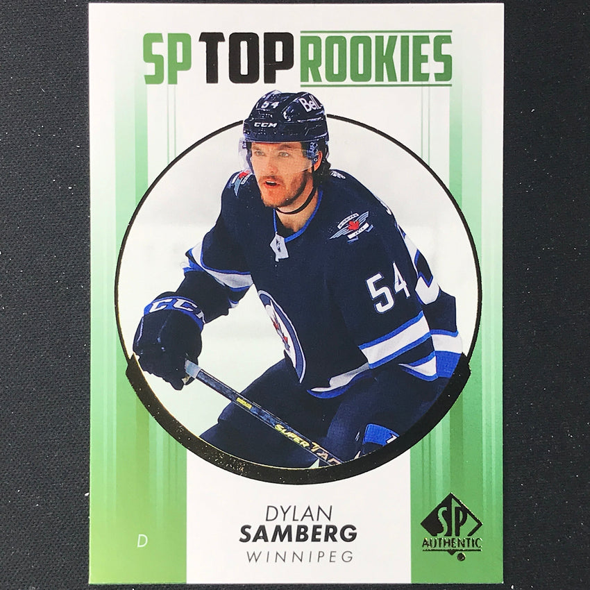 2022-23 SP Authentic NHL DYLAN SAMBERG Top Rookies Green #36