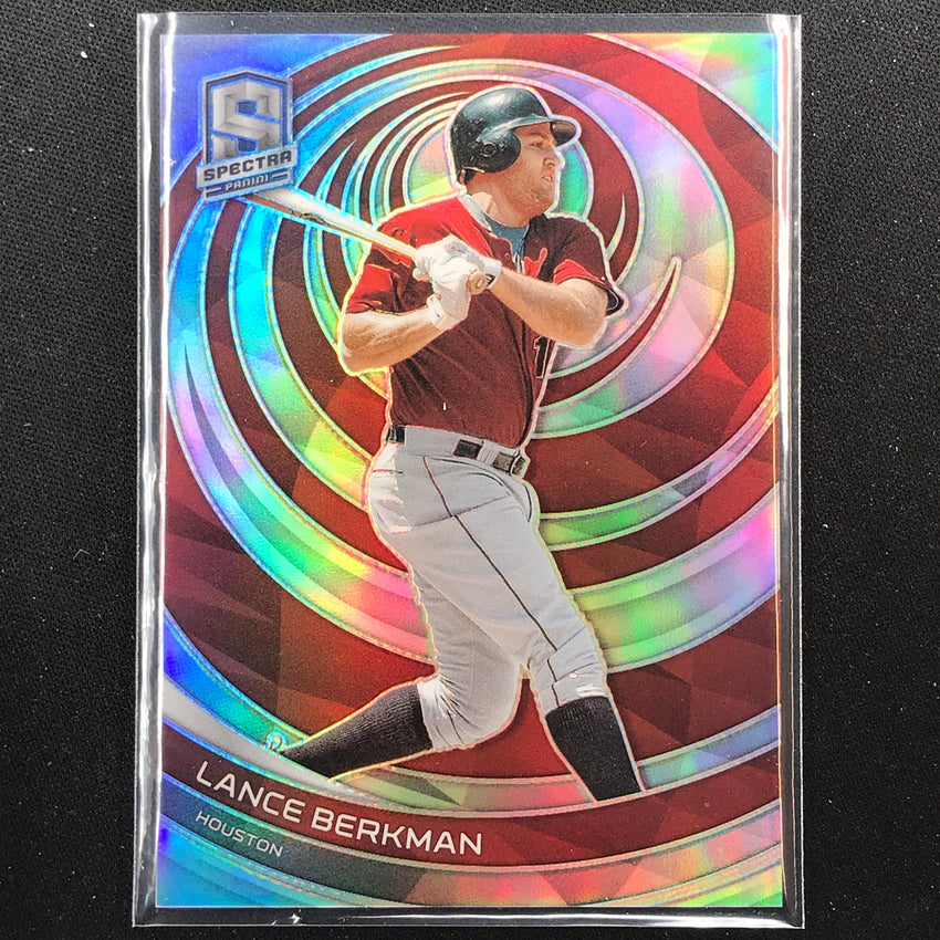 2023 Chronicles MLB LANCE BERKMAN Spectra Holo Silver Prizm #24