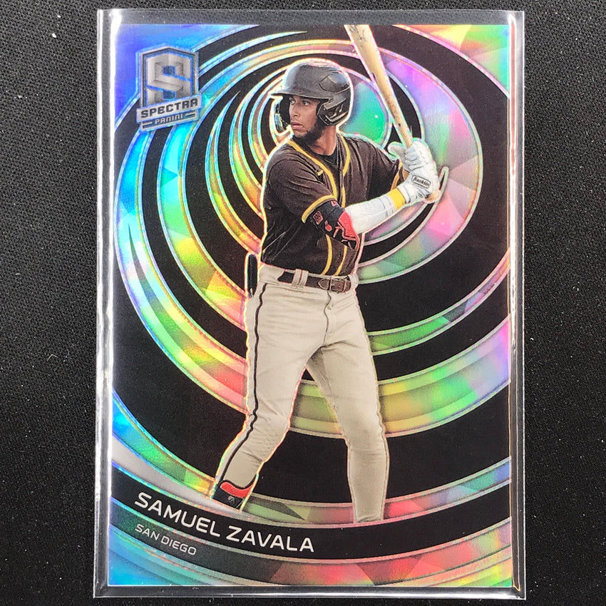 2023 Chronicles MLB SAMUEL ZAVALA Spectra Holo Silver Prizm #33