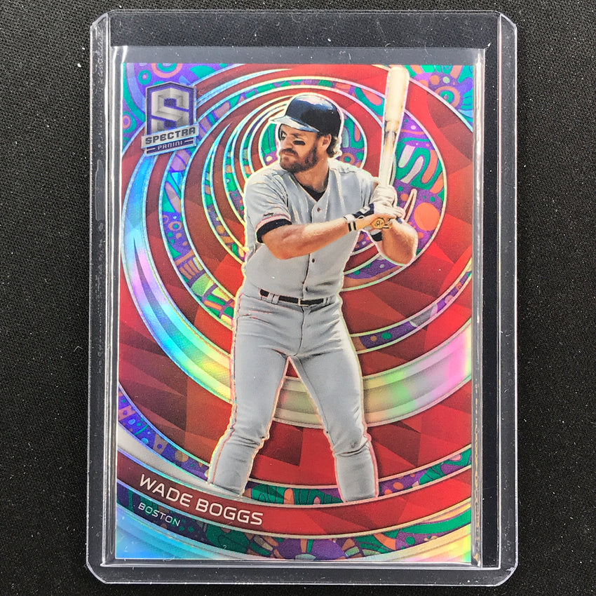 2023 Chronicles MLB WADE BOGGS Spectra Psychadelic SSP #62