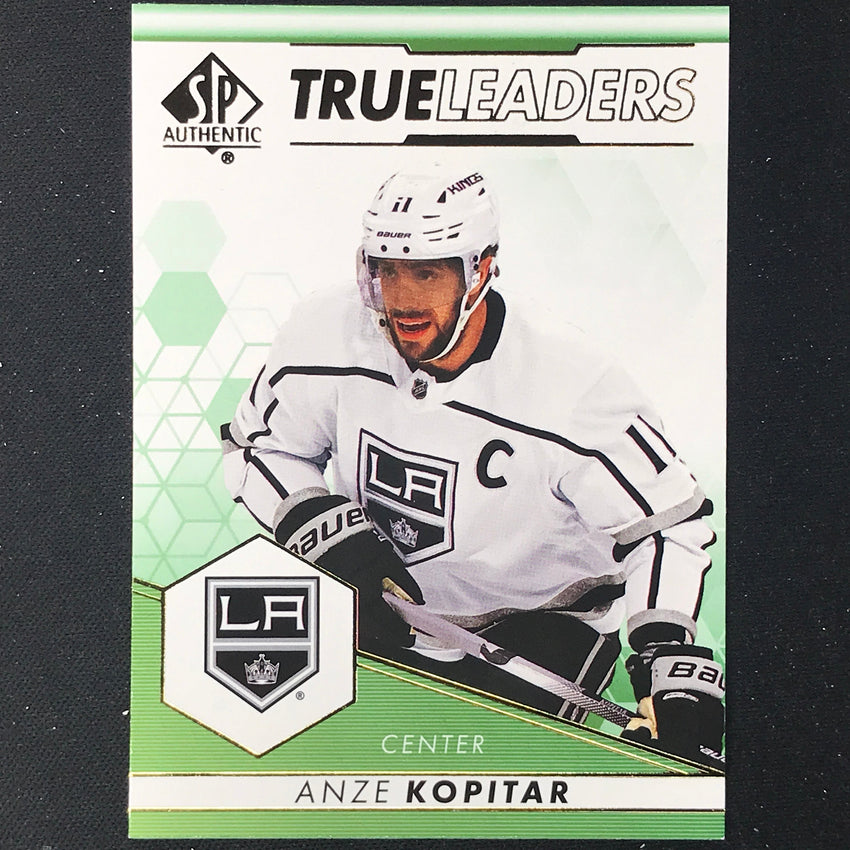 2022-23 SP Authentic NHL ANZE KOPITAR True Leaders Green #20