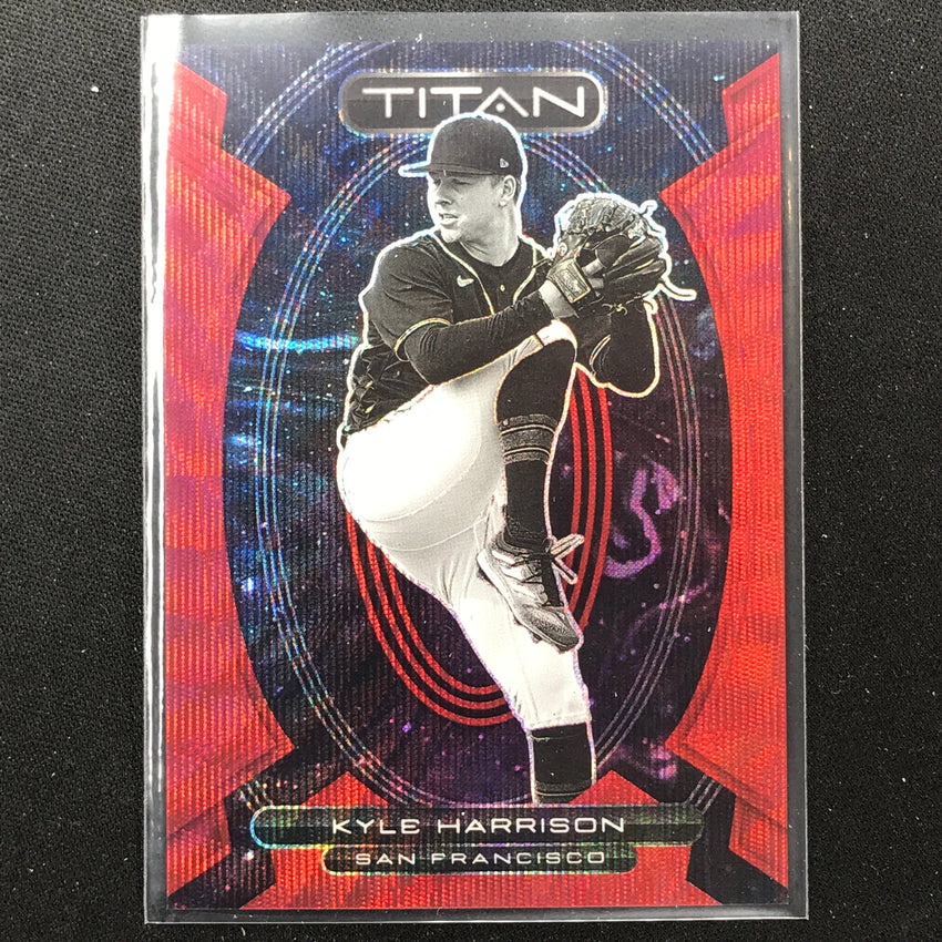 2023 Chronicles Mlb Kyle Harrison Titan Red Wave 6/199