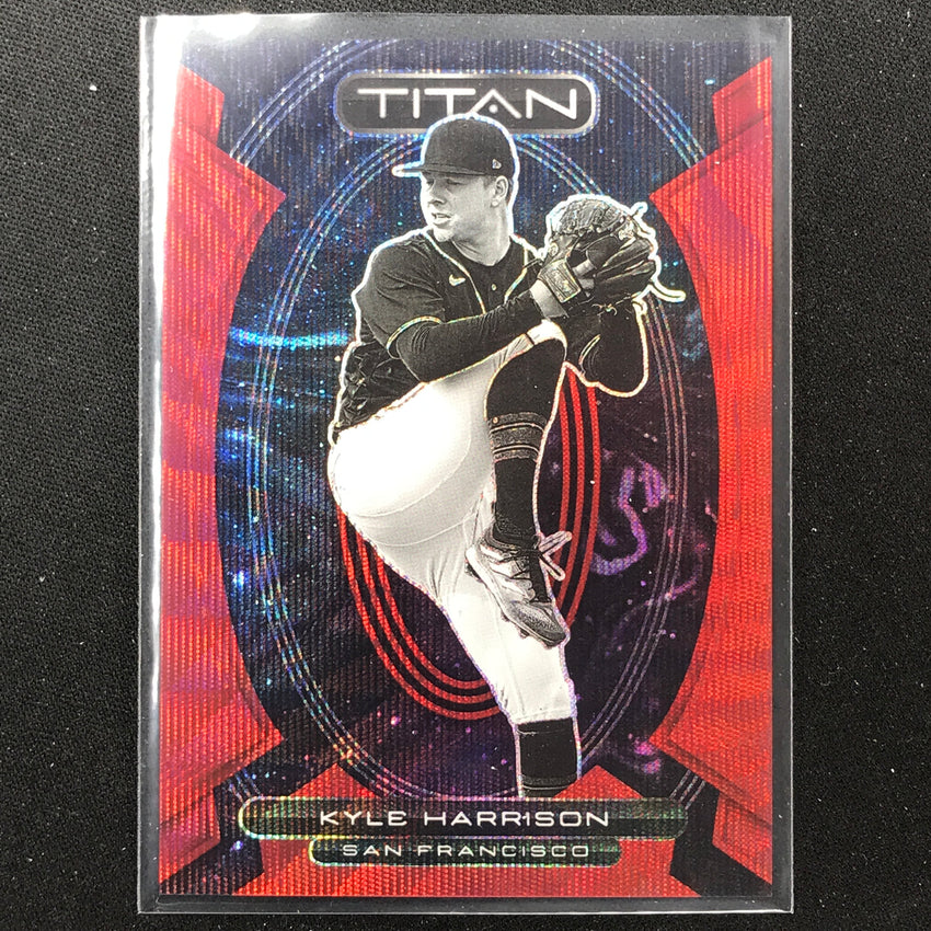 2023 Chronicles Mlb Kyle Harrison Titan Red Wave 148/199