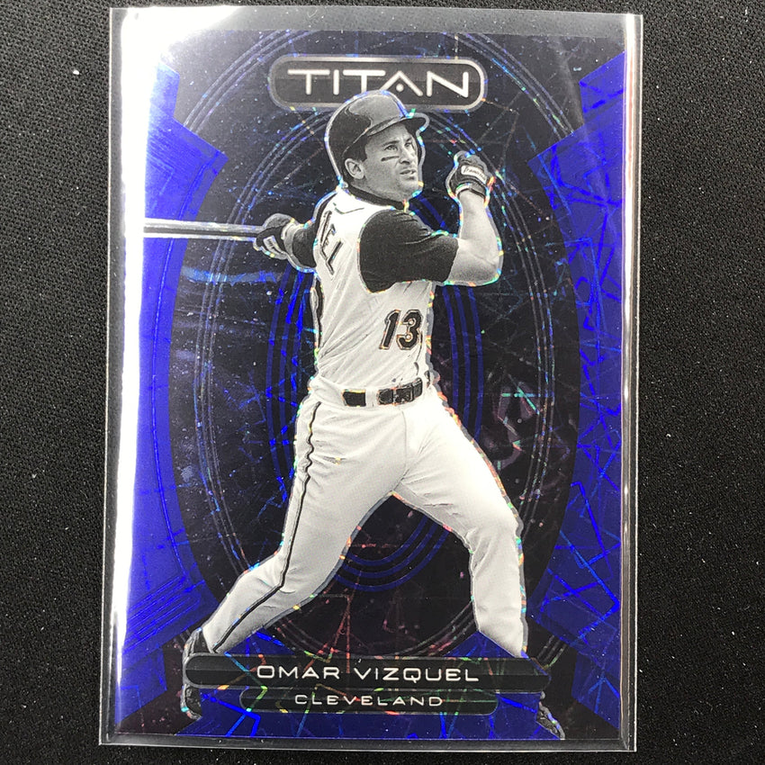 2023 Chronicles Mlb Omar Vizquel Titan Blue Velocity 30/99